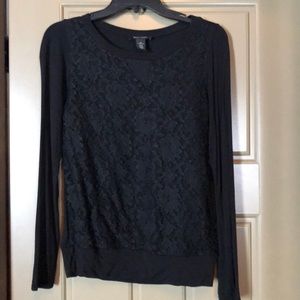 White House Black Market lace top